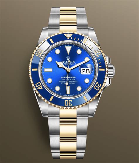 rolex submariner date acciaio e oro giallo prezzo nuovo|rolex subacqueo.